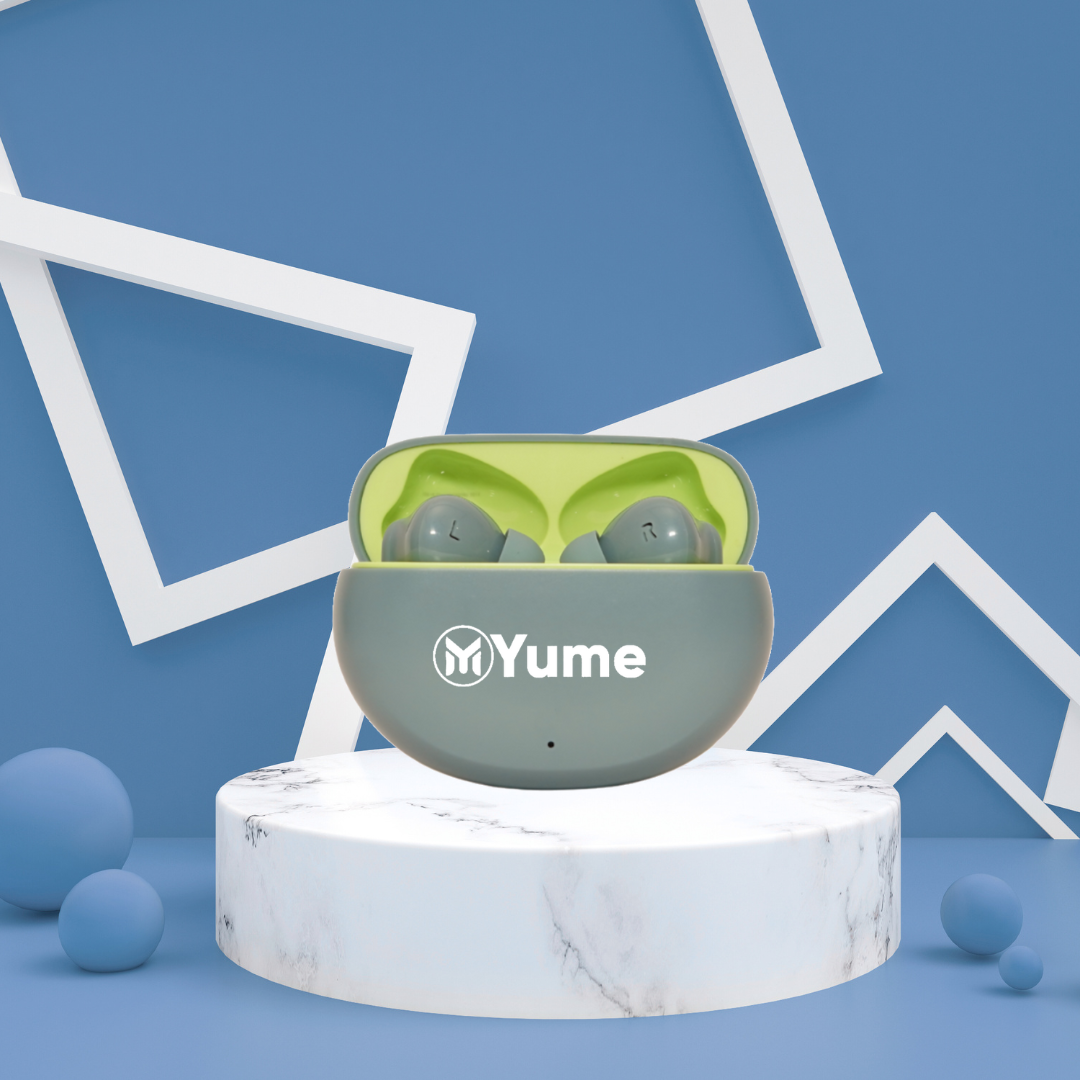 Yume True Wireless Earbuds-Green
