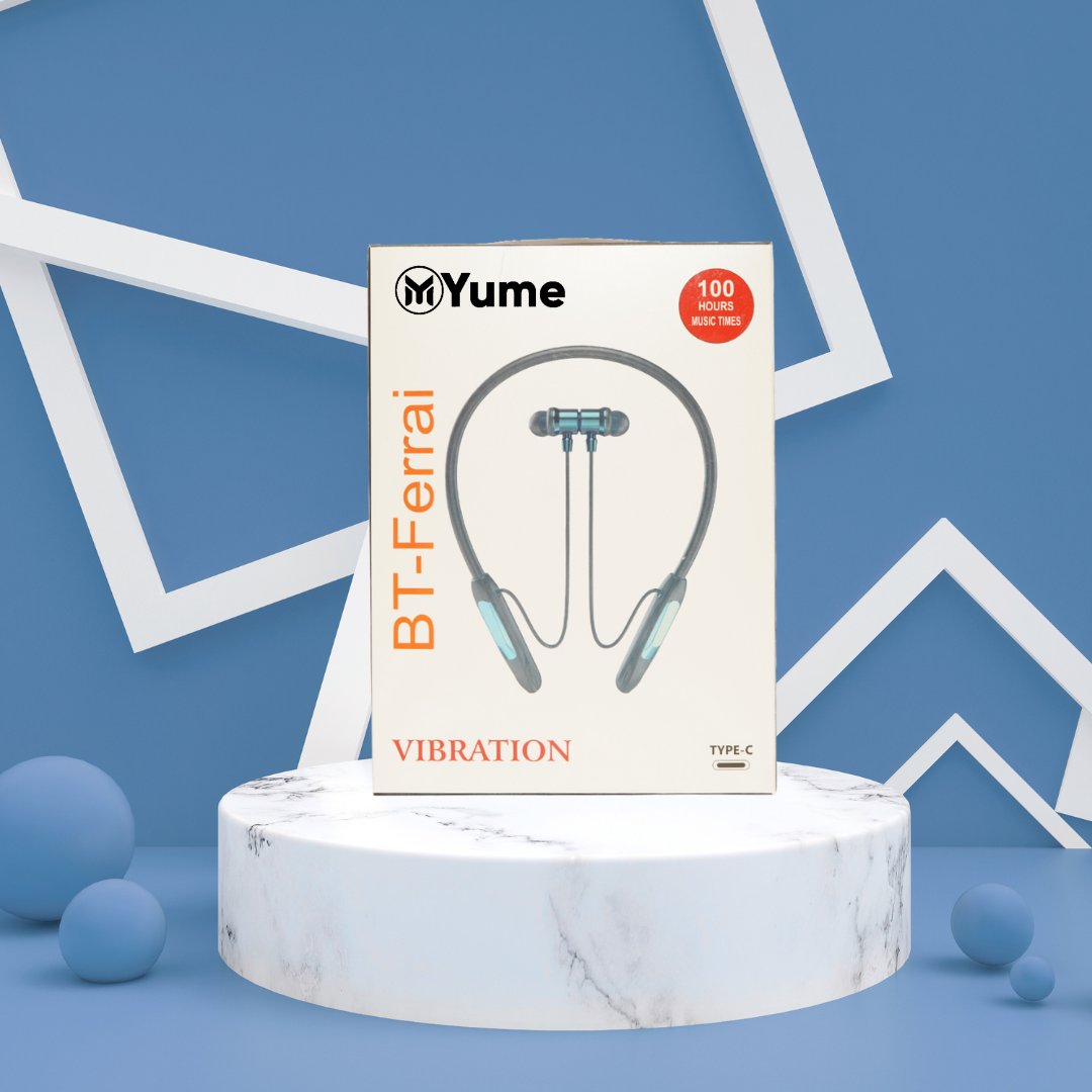 Yume BT-Ferrai Vibration Neckband-Black